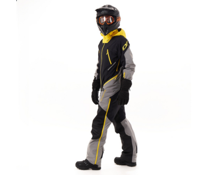 Комбинезон зимний мужской DRAGONFLY EXTREME 2.0 Black-Yellow-Gray 2023 XL