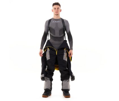 Комбинезон зимний мужской DRAGONFLY EXTREME 2.0 Black-Yellow-Gray 2023 XL