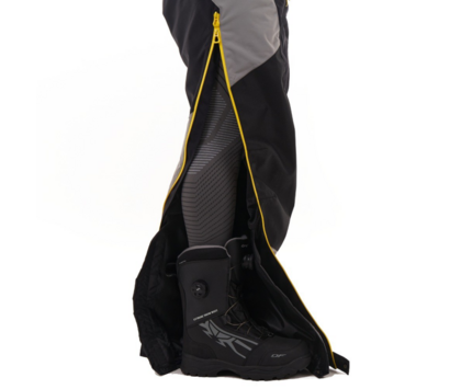 Комбинезон зимний мужской DRAGONFLY EXTREME 2.0 Black-Yellow-Gray 2023 XL