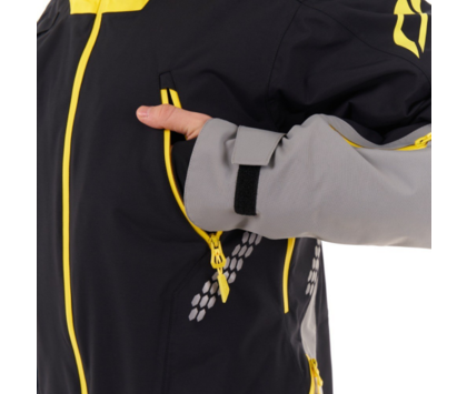Комбинезон зимний мужской DRAGONFLY EXTREME 2.0 Black-Yellow-Gray 2023 XL