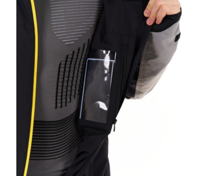 Комбинезон зимний мужской DRAGONFLY EXTREME 2.0 Black-Yellow-Gray 2023 XL
