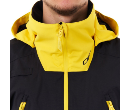Комбинезон зимний мужской DRAGONFLY EXTREME 2.0 Black-Yellow-Gray 2023 XL