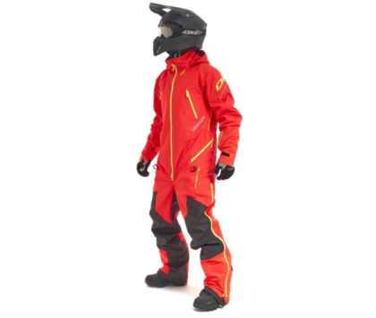 Комбинезон зимний мужской DRAGONFLY EXTREME 2.0 ACID Red-Yellow 2023 L