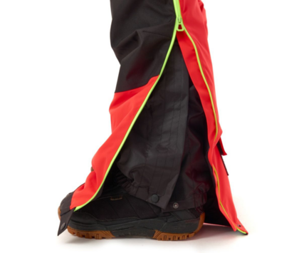 Комбинезон зимний мужской DRAGONFLY EXTREME 2.0 ACID Red-Yellow 2023 L