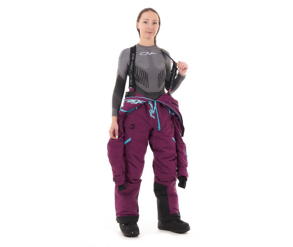 Комбинезон зимний женский DRAGONFLY EXTREME Purple-Sky 2023 L