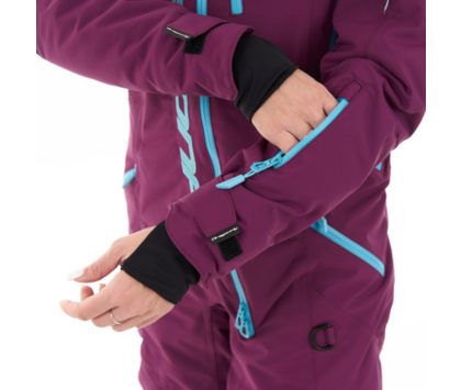 Комбинезон зимний женский DRAGONFLY EXTREME Purple-Sky 2023 L