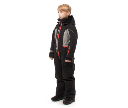 Комбинезон зимний детский DRAGONFLY GRAVITY Black-Gray 2023 (116-122)