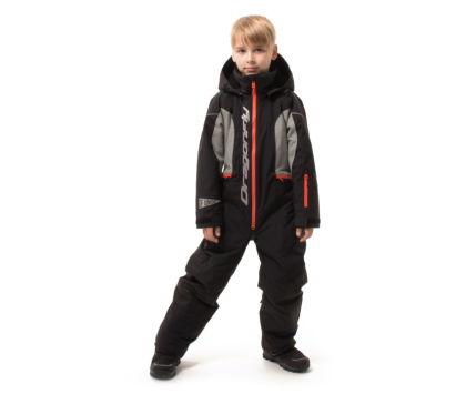 Комбинезон зимний детский DRAGONFLY GRAVITY Black-Gray 2023 (116-122)