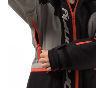 Комбинезон зимний детский DRAGONFLY GRAVITY Black-Gray 2023 (116-122)