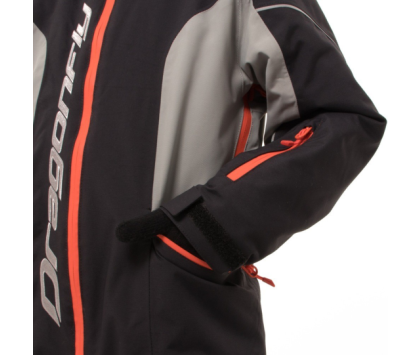 Комбинезон зимний детский DRAGONFLY GRAVITY Black-Gray 2023 (116-122)