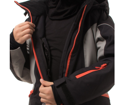 Комбинезон зимний детский DRAGONFLY GRAVITY Black-Gray 2023 (116-122)