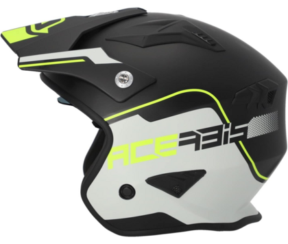 Шлем ХОТМОТ Acerbis JET ARIA 22-06 Black-Fluo-Yellow M