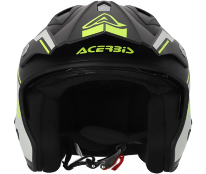 Шлем ХОТМОТ Acerbis JET ARIA 22-06 Black-Fluo-Yellow M