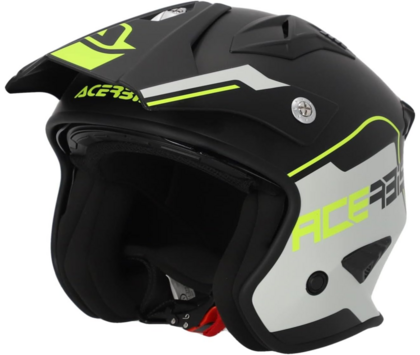 Шлем ХОТМОТ Acerbis JET ARIA 22-06 Black-Fluo-Yellow M