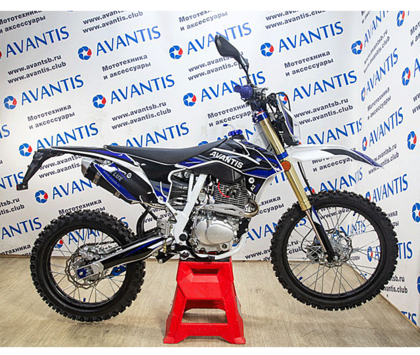 Мотоцикл Avantis A2 Lux (172FMM, возд.охл.) ПТС Синий