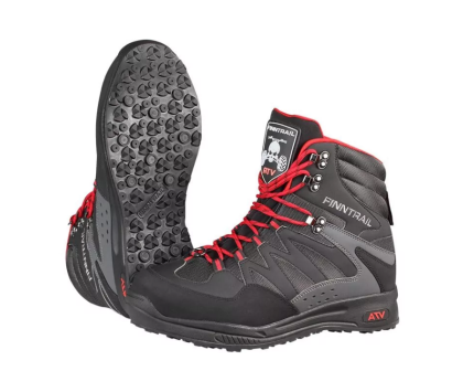 Ботинки забродные на резине FINNTRAIL SPEEDMASTER Rubber sole Black 13(46)