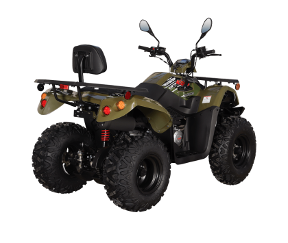 Квадрицикл KAYO AU200 со спинкой ПТС Зеленый