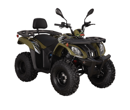 Квадрицикл KAYO AU200 со спинкой ПТС Зеленый