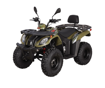 Квадрицикл KAYO AU200 со спинкой ПТС Зеленый
