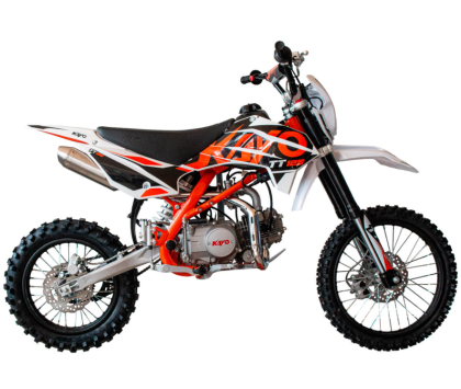 Питбайк KAYO BASIC K125EA 17/14 KRZ (п/автомат, эл. стартер)