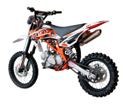 Питбайк KAYO BASIC K125EA 17/14 KRZ (п/автомат, эл. стартер)
