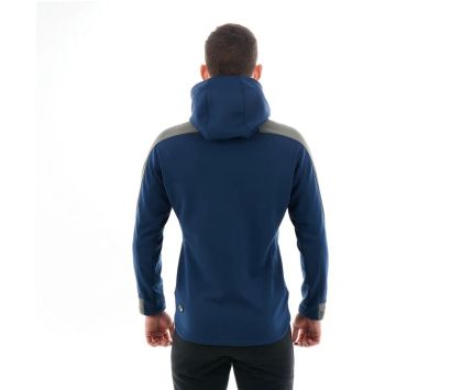 Куртка мужская с капюшоном DRAGONFLY EXPLORER 2.0 Grey-Ocean 2024 M