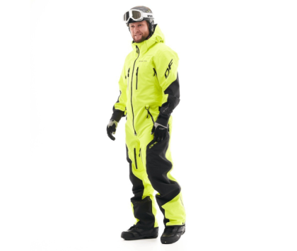 Комбинезон зимний мужской DRAGONFLY SUPERLIGHT 3L Yellow-Black XL