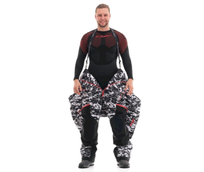 Комбинезон зимний мужской DRAGONFLY EXTREME Camo-Black 2021 XXL