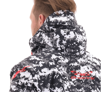 Комбинезон зимний мужской DRAGONFLY EXTREME Camo-Black 2021 XXL