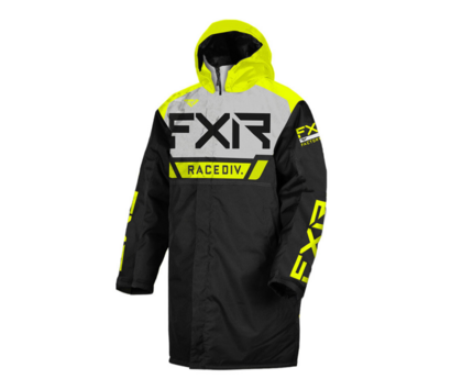 Пальто FXR Warm-Up с утеплителем мужское black/grey/Hi Vis