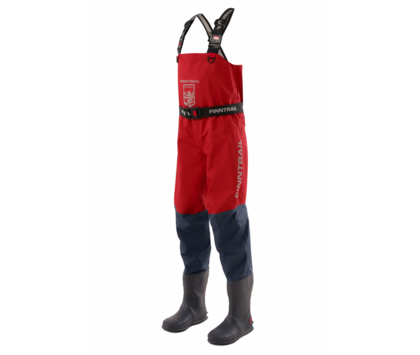 Вейдерсы с сапогом детские FINNTRAIL AIRMAN KIDS Red 134-140