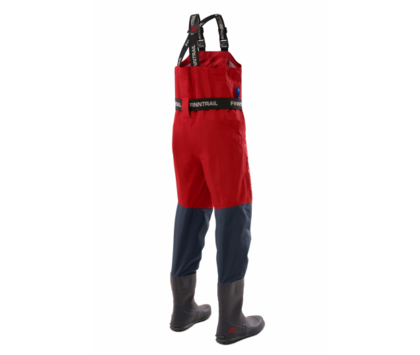 Вейдерсы с сапогом детские FINNTRAIL AIRMAN KIDS Red 134-140