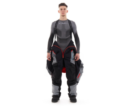 Комбинезон зимний мужской DRAGONFLY EXTREME 2.0 Black-Red-Gray 2023 KL
