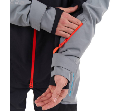 Комбинезон зимний мужской DRAGONFLY EXTREME 2.0 Black-Red-Gray 2023 KL