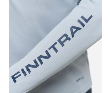 Лонгслив с UV-защитой FINNTRAIL WAVE FISH Grey XS