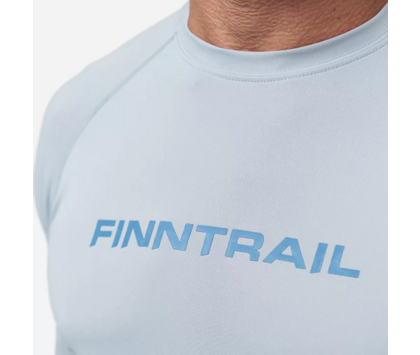 Лонгслив с UV-защитой FINNTRAIL WAVE FISH Grey XS