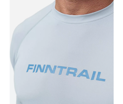 Лонгслив с UV-защитой FINNTRAIL WAVE FISH Grey XL