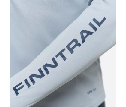 Лонгслив с UV-защитой FINNTRAIL WAVE FISH Grey XXL