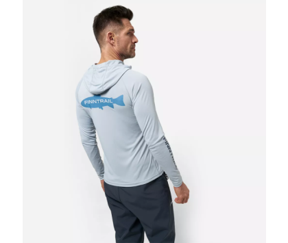 Лонгслив с UV-защитой FINNTRAIL WAVE H Grey L