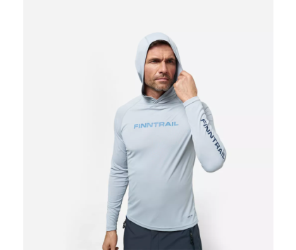 Лонгслив с UV-защитой FINNTRAIL WAVE H Grey XL