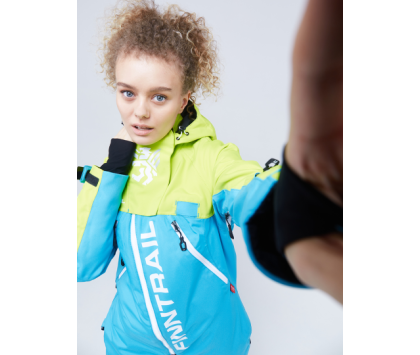 Комбинезон зимний женский FINNTRAIL RACHEL BlueLime XXS