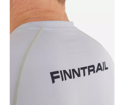 Лонгслив с UV-защитой FINNTRAIL WIND FISH Grey XS