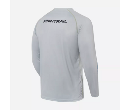 Лонгслив с UV-защитой FINNTRAIL WIND FISH Grey XS