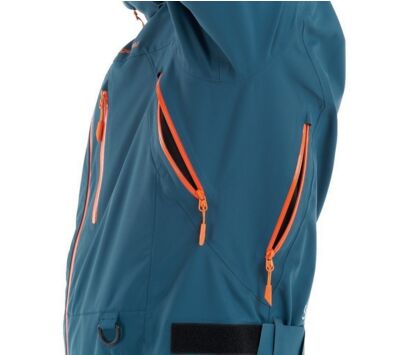 Комбинезон зимний мужской DRAGONFLY SUPERLIGHT 3L Dark-Ocean-Orange 2021 L