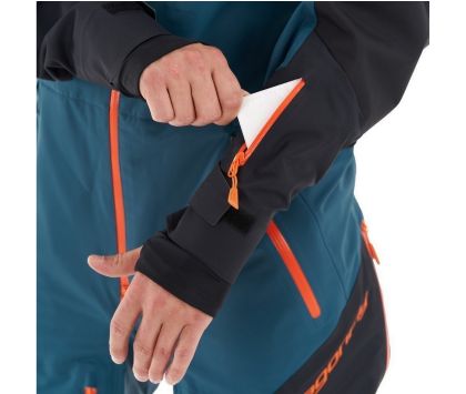 Комбинезон зимний мужской DRAGONFLY SUPERLIGHT 3L Dark-Ocean-Orange 2021 XXL