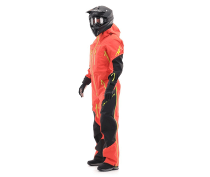 Комбинезон зимний мужской DRAGONFLY SUPERLIGHT 3L Red-Yellow L
