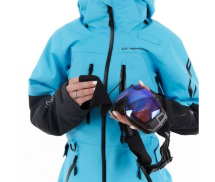 Комбинезон зимний женский DRAGONFLY SUPERLIGHT 3L Electric Blue 2023 S