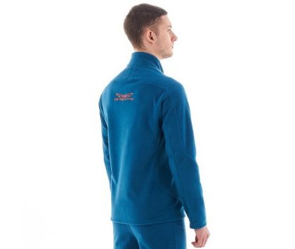 Кофта мужская флисовая DRAGONFLY LEVEL Blue-Orange L