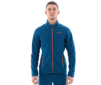 Кофта мужская флисовая DRAGONFLY LEVEL Blue-Orange L