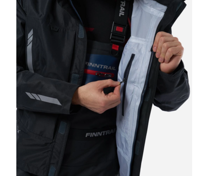 Куртка мужская забродная FINNTRAIL ATHLETIC Graphite S